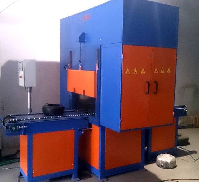 Microwave Solid Tyre Preheating System